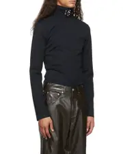 Black high-necked pullover S,L,M