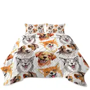 Happy Dogs Coverlet