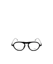 round frame flat mirror 50 White