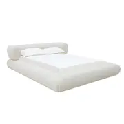 [James Lane] Frankie Bed Boucle Ivory