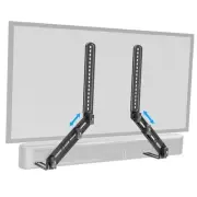 Soundbar Mount, Sound Bar TV Bracket, for Mounting Above or Under TV, Fits
