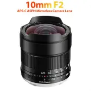 TTArtisan 10mm F2 APS-C ASPH Wide Angle Lens for Fujifilm Fuji X-Mount Camera