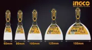 Floor Wall Paint Cleaning Stainless Steel Putty Trowel Paint Scrapers 60mm 80mm