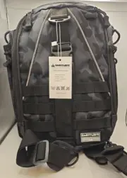 Ghosthorn Fishing Hiking Camping Tactial Backpack Sling Black Camo