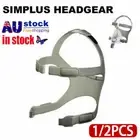 2x Fisher Paykel Simplus Aftermarket CPAP Mask Headgear Headstrap M/L size Mask;