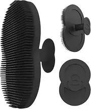Face Scrubber Silicone,Shower Scrub Brush | Manual Face Cleansing Brush, Soft Shower Scrubber for Women Men Bathroom