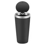 Car Mini Trash Can 800ml Cup Holder Trash Bin Leak-proof Blocking Waterproof
