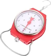[Outanaya] Spring Scale for Fish Weighing Portable Hand Weighing Scale Red Metal 10kg