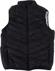[KOSDFOGE] Winter Warm Heated Vest Washable USB Charging Warm Electric Vest,Unisex Heated Clothing for Men Women, for Winter Outdoor (Battery Pack Not Included)