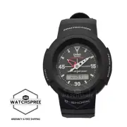 Casio G-Shock Analog-Digital Classic Black Resin Band Watch AW500E-1E AW-500E-1E