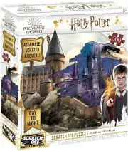 Harry Potter Hogwarts Night To Day Scratch Off Jigsaw Puzzle 500 Pieces