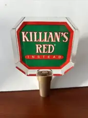 Vintage Genuine George Killian’s Irish Red Acrylic Tap Beer Handle 5”