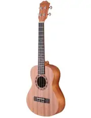 [Alpha] 26 Inch Ukulele Natural Mahogany Tenor Beginner Gift With Carry Bag