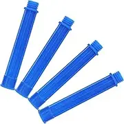 HEATSHAKING 4pcs Caulking Extension Tubes Durable Caulk Tip Adapters for Improved Application Compatible with Glue Structural Adhesives User Friendly Tool for Repair