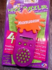 Vintage Nickelodeon Nick Puzzler Handheld Puzzle Game Toy