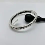 Brighton Bracelet Viewpoint Hinged Bangle Silver Tone JB3702 New