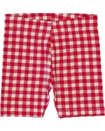 Toddler Girls Printed Check Bike Short