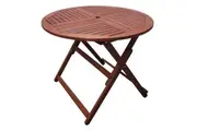 Tropical Round Folding Outdoor Table