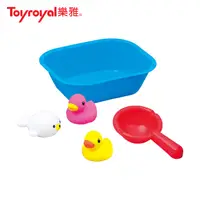 在飛比找PChome24h購物優惠-【Toyroyal 樂雅】洗澡玩具-歡樂洗澡組(藍)