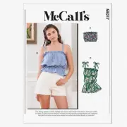 Elastic Chic: Misses' Multicolor Top Sewing Kit (Sizes L-2XL) - Code M8217