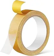 Wide Double Sided Tape 30mm x 10m Fabric Tape for Curtains Rug Tapes Strong Adhesive for