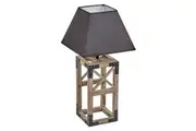 New Oriental Mather Classic Square Table Lamp - Black