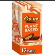 REESE'S Plant Based Oat Chocolate Peanut Butter Cups Vegan Candy 12 Pack