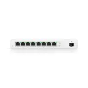 Ubiquiti UISP Switch, 8-Port GbE Switch w/ 27V Passive PoE, For MicroPoP Applica
