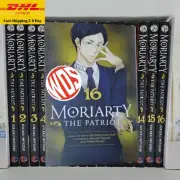 Moriarty The Patriot Comics Manga Full Set Volume 1-16 English Version Books New