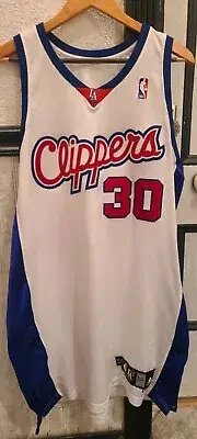 Game Worn 2006-07 Adidas Los Angeles Clippers Lamond Murray Jersey 30 SEWN 50