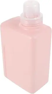 GANAZONO Laundry Detergent Bottle Refillable Shower Gel Bottle Shower Gel Dispenser Laundry Soap Dispenser Plastic Soap Dispenser Gel Soap Dispenser Travel Laundry Soap Sub Bottle Pink