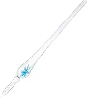 Glass Dipping Pen Spiral Ink Absorption Multi-functional Art Pen Elegant and Delicate for Writing and Scrapbooking