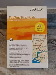 MAGELLAN MAPSEND DIRECT ROUTE - GPS USA and CANADA MAPS - LAKES AND RIVERS too!