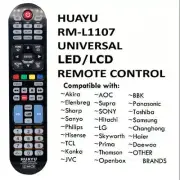 New HUAYU RM-L1107+X Universal LCD LED IR TV Remote Control RM-L1107+8 RM-L1107