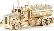 hikpea 3D Wooden Puzzles Truck Model Kits, Brainteaser and Puzzle for Christmas/Birthday,Gifts for Adults and Teens to Build Combination