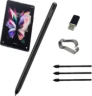 Galaxy Z Fold 4/3/5 S Pen Fold Edition for Samsung Galaxy Z Fold 3/4/5 Stylus Pen,EJ-PF946BBEGUS,with Replacement Tips/Nibs(Black)