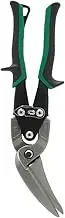 Malco Long Cut AVs Metal Cutting Snip Right Offset 2-1/4" Cut Length - Green Grip AV73