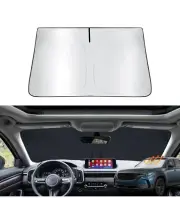 Windshield Sunshade for Mazda CX50 2023 2024,Retractable Front Window Sun Sheild