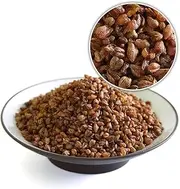 GOARTEA 250g / 8.8oz Premium Roasted Tartary Buckwheat Grain Tea - Black Loose Leaf Herbal Tea - Caffeine Free