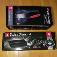 在飛比找蝦皮購物優惠-全新 全聯 swiss diamond 鑽石玉子燒鍋+鍋鏟料