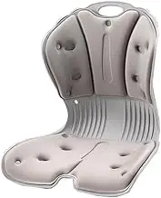 HGKMQ Lumbar Support Chair (Gray), Grey