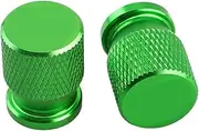 jiningxinxin Compatible with X-Cape 650 T/TS STR SCR Super-Scrambler Corsaro ZZ ZT Motorcycle Accessorie CNC Tire Valve Caps Cover(Green)