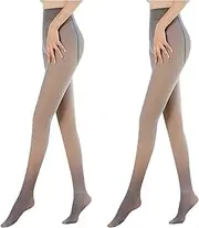 Womens Socks Large Flesh 2PCS Skin Elastic Medium Plus Penetrating Socks Ladies Velvet 200G With Feet Penetrating Thick Socks 12 14 Socks Men