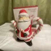 PFALTZGRAFF CANDY CANE SANTA MINI TEAPOT