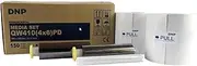 DNP Premium Digital Media for QW410 Printer, 4x6" Roll, 150 Prints Per Roll, 2 Rolls, 300 Total Prints