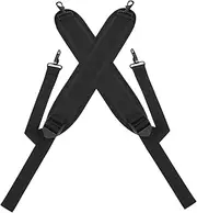 Alasum 2pcs Padded Shoulder Strap Replacement for Instruments Breathable Bag Strap for Guitars Violins Erhus and Durability