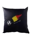 Belgium Football Comet I Cushion Pillow Belgian Soccer Flag World Championship