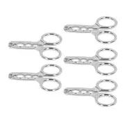 5PCS Multifunctional Nut Cracker Nut Sheller Opener Stainless Steel Walnut AO HG