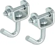 uxcell Ratchet Swivel J Strap Hook Load 6613 Lbs Zinc Color for 1.5" Tie Down Strap Webbing Car Truck Trailer Pack of 2