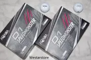 HONMA D1 SPEEDMONSTER 2 DOZEN White GOLF BALLS JAPAN FREE 2 Dozen TEES